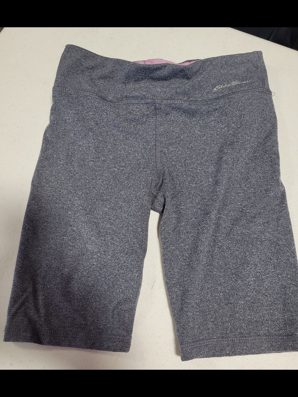 Eddie Bauer Heathered Charcoal Bike Shorts